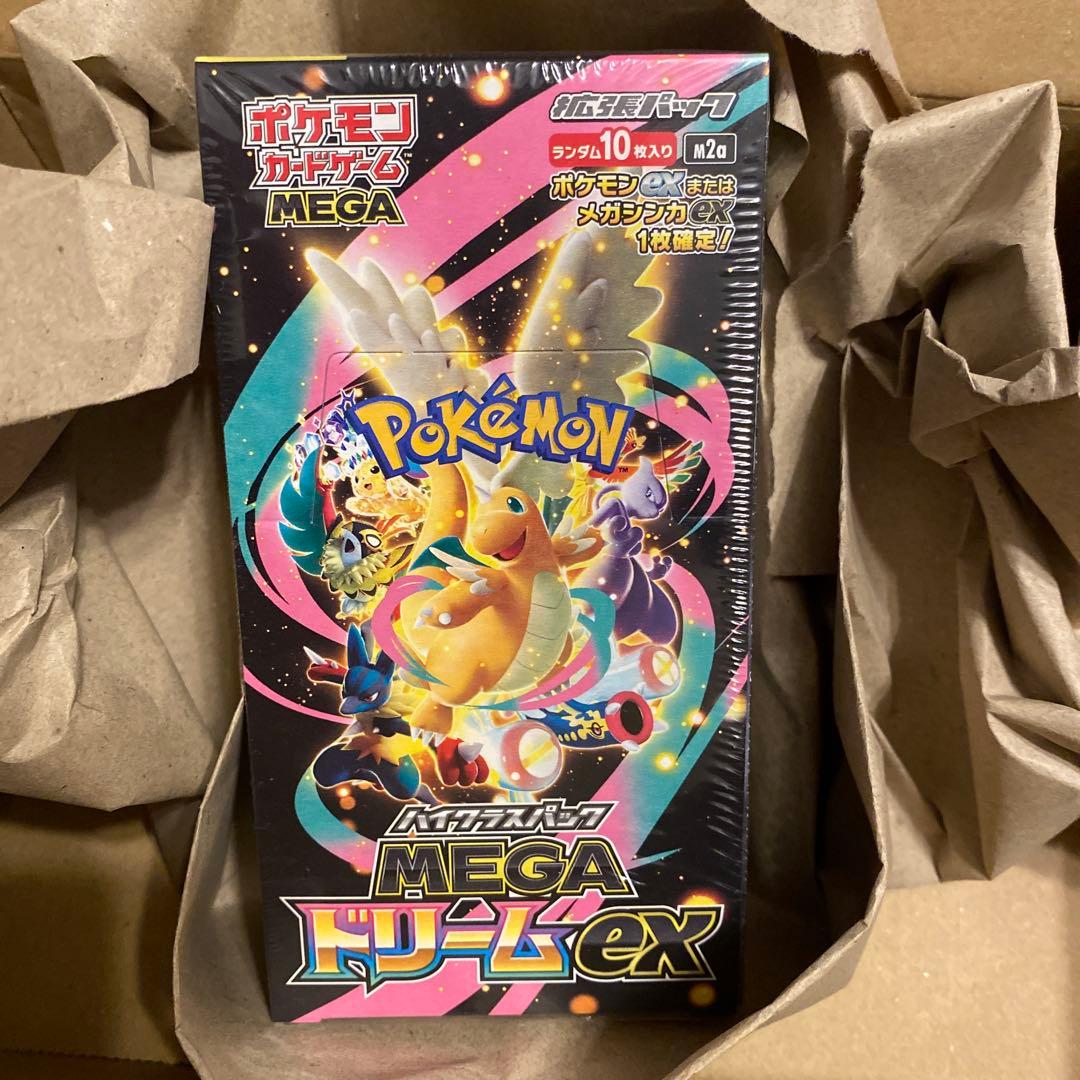 ポケモンカードゲーム MEGA ドリームex box シュリンク付き