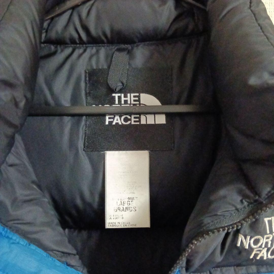 THE NORTH FACE ダウンベスト 青・黒