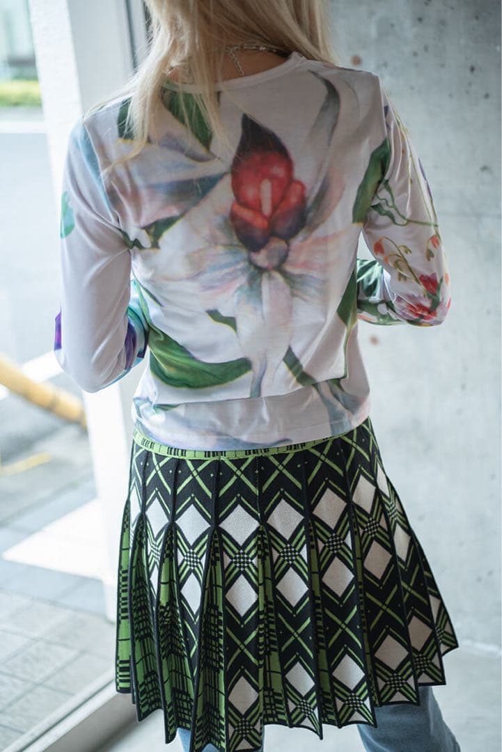 chopovalowena スカート　ニット