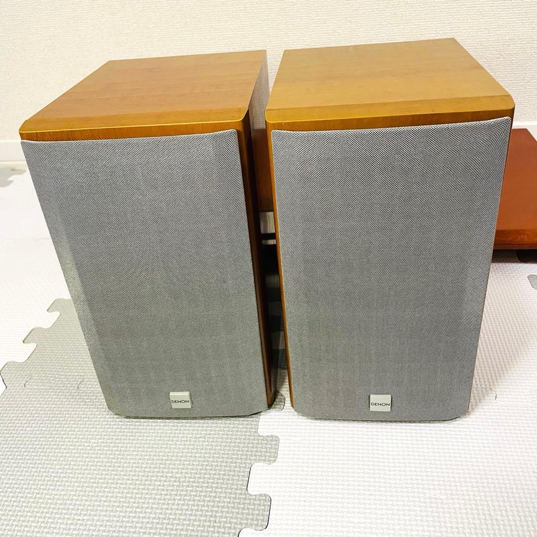 DENON　CD・MDコンポセット　D-MG33 オーディオラック付き