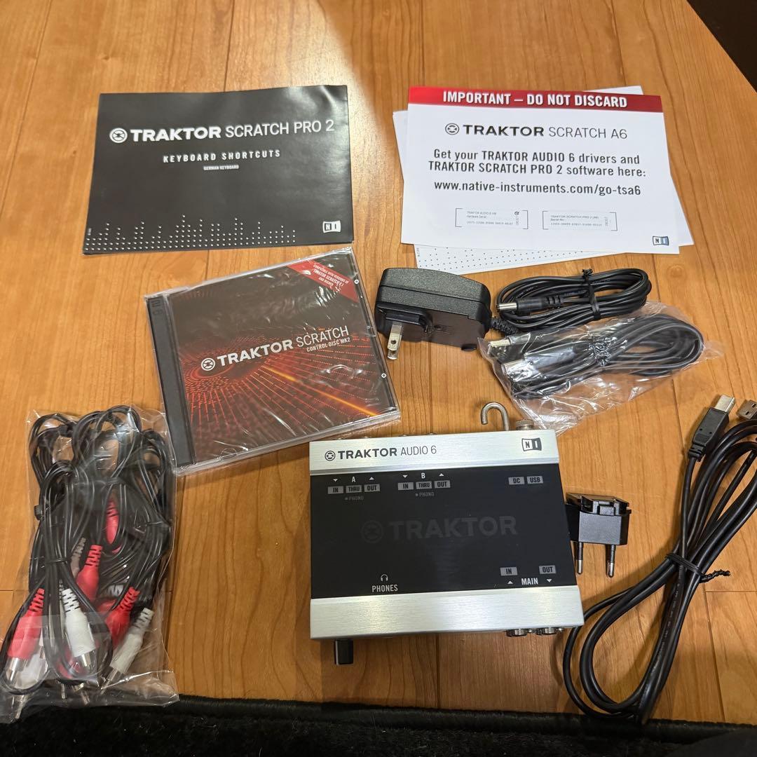 TRAKTOR SCRATCH A6 DVS ソフト