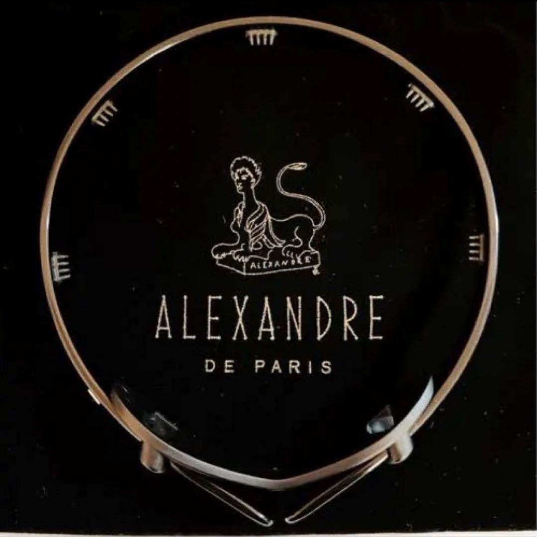 アレクサンドルドゥパリ アセテート　カチューシャ　ブラック 新品未使用