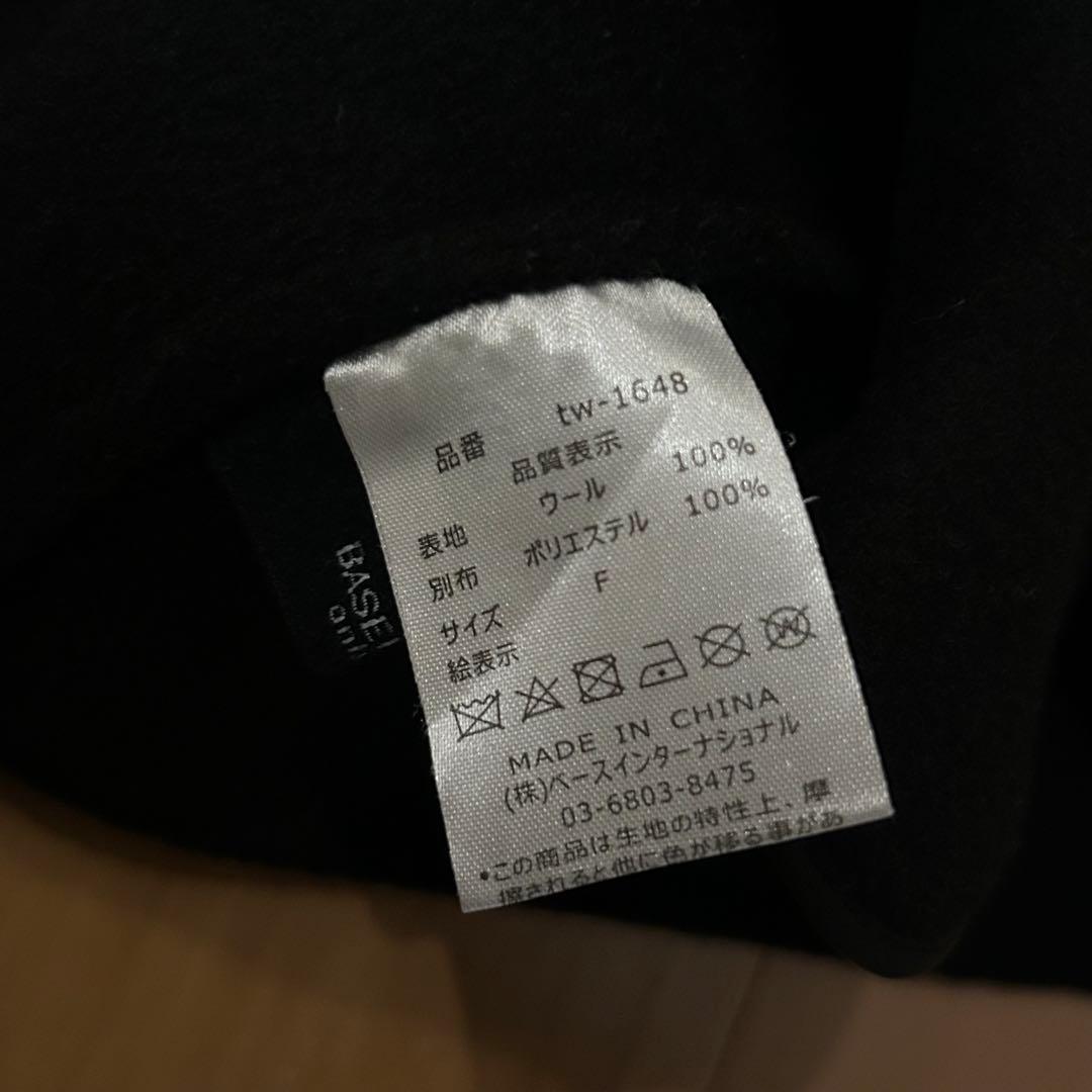 【MAAYA DESIGN】リバーミドルコート ベースメントオンライン ブラック