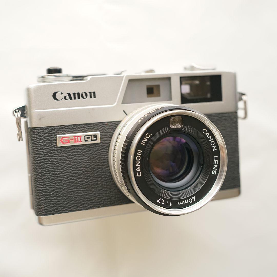 Canon G-III QL 17 フィルムカメラ 【絞り固着】