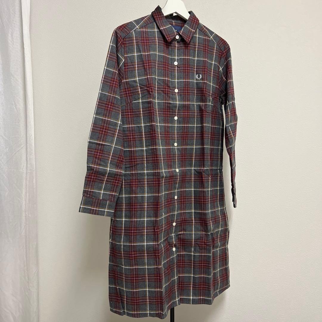 FRED PERRY シャツワンピース ポロシャツ