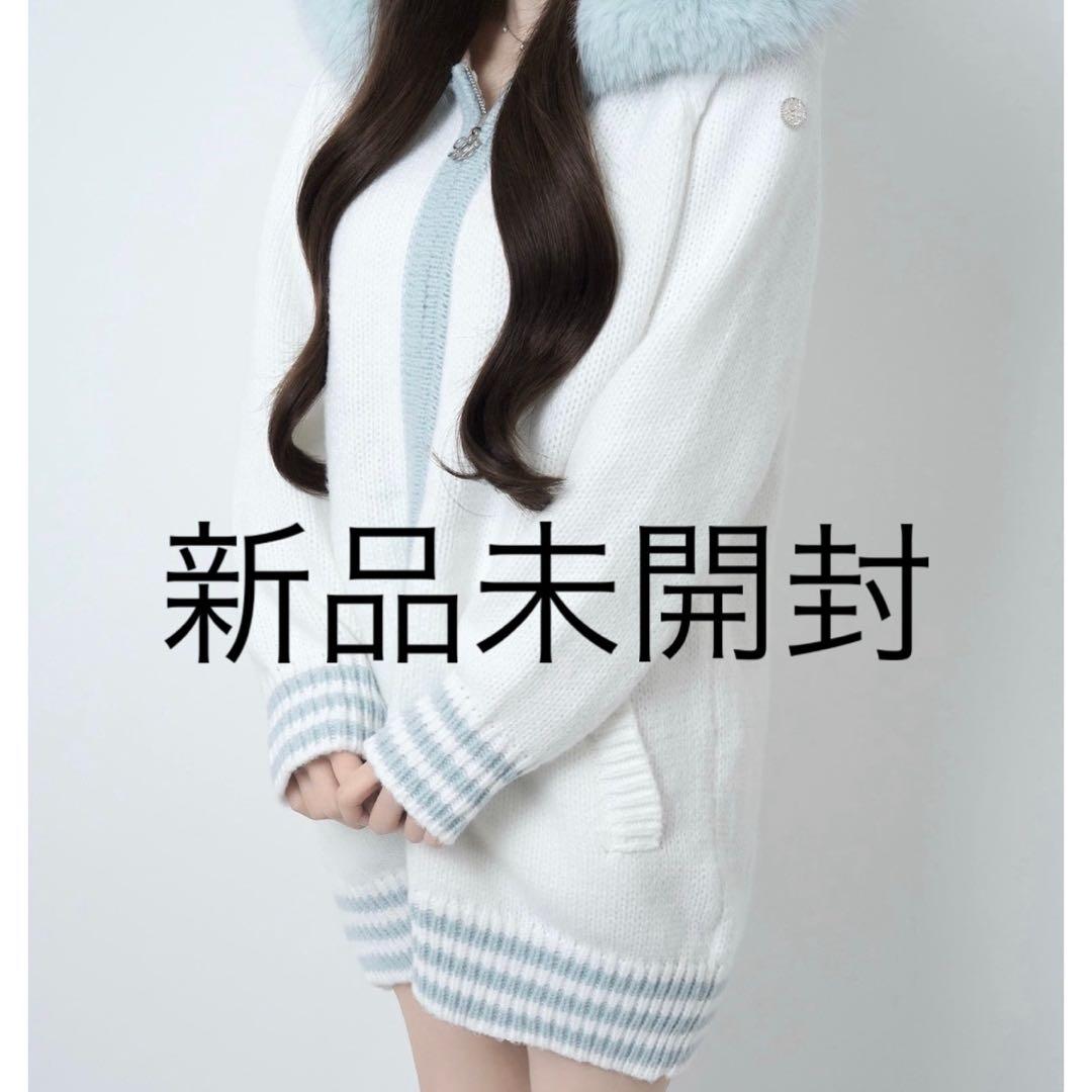 lumignon ルミニョン Big Fur knit hoodie