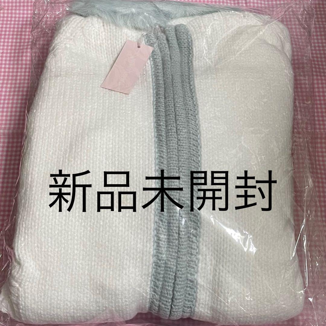 lumignon ルミニョン Big Fur knit hoodie