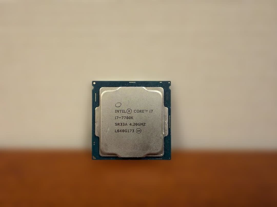 CPU Intel Core i7-7700K 4.20GHz CPU