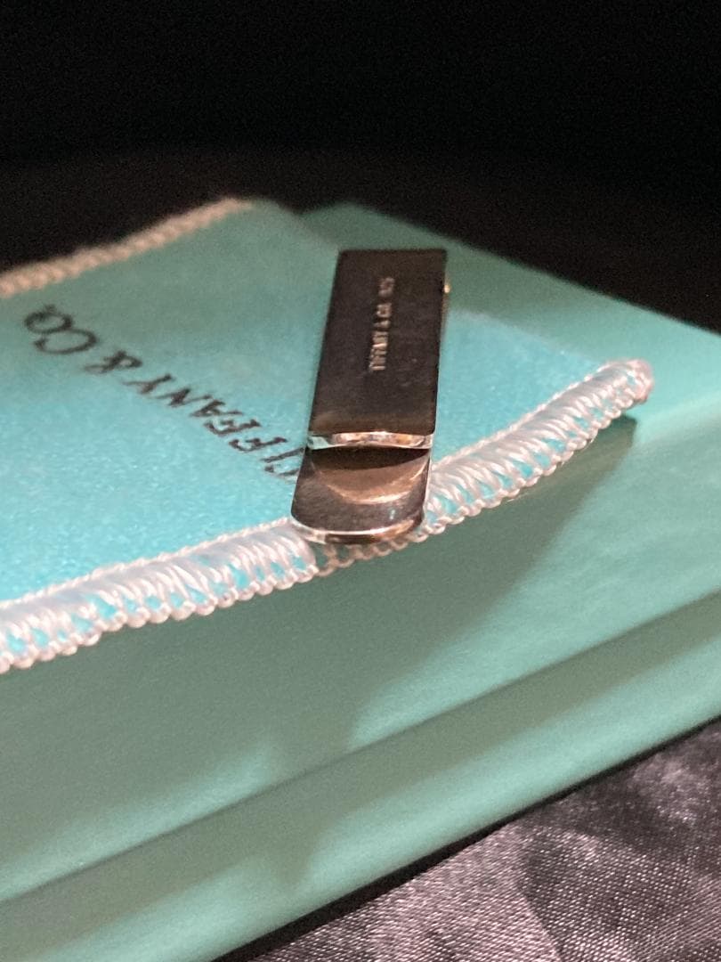 ティファニー エンジンターン ネクタイピン シルバー 925