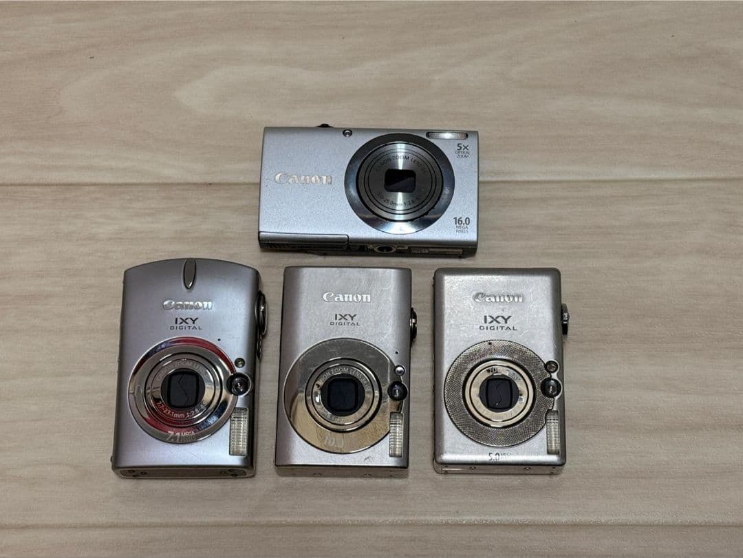 Canon IXY デジタルカメラセット 4点まとめ ジャンク