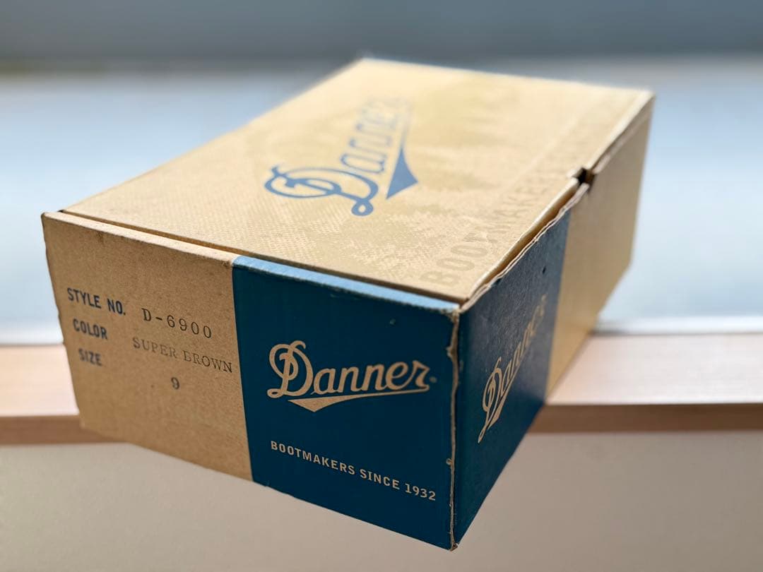 新品未使用　Danner デッキシューズ vibramソール ブラウン27cm