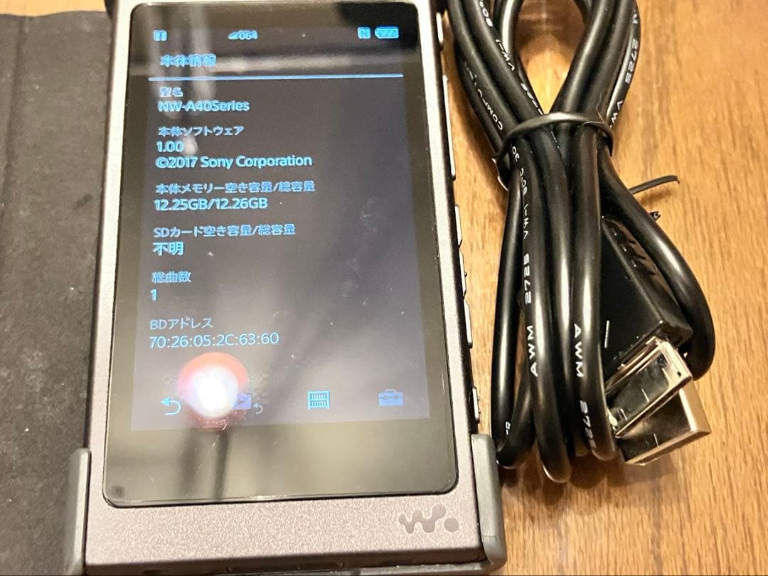 ウォークマン SONY NW-A45 音楽プレーヤー