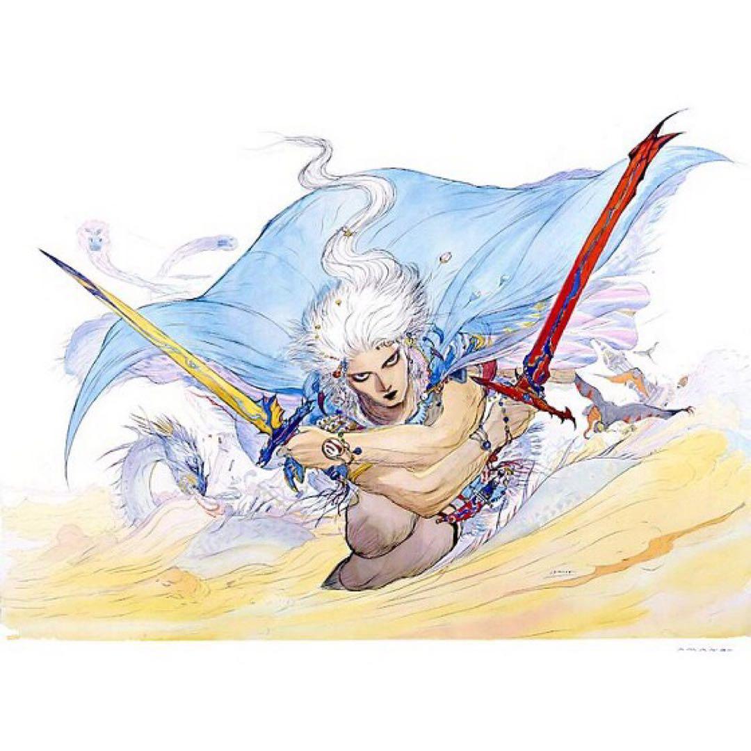 ファイナルファンタジー3 オニオンナイト ツインソード プレイマット FFTCG