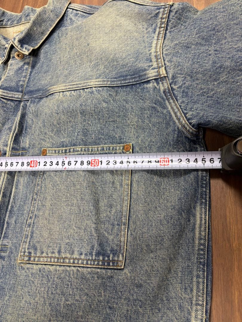 INTERIM DENIM JACKET USED加工