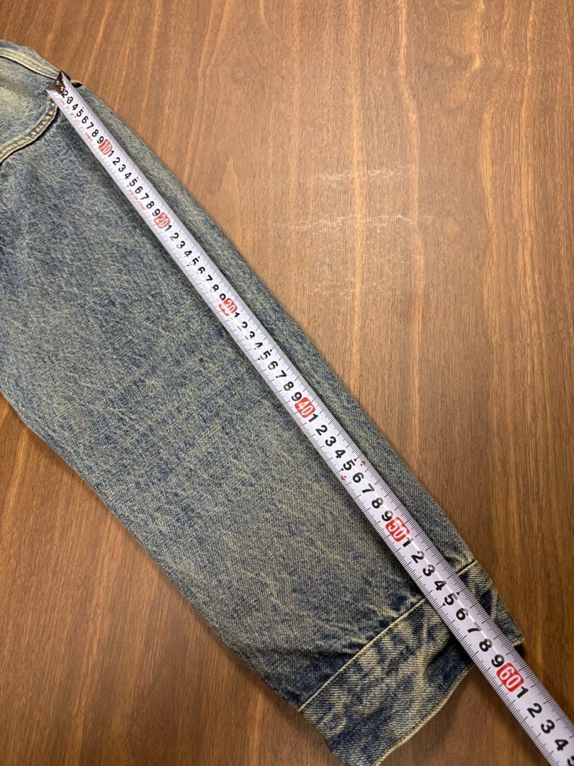 INTERIM DENIM JACKET USED加工