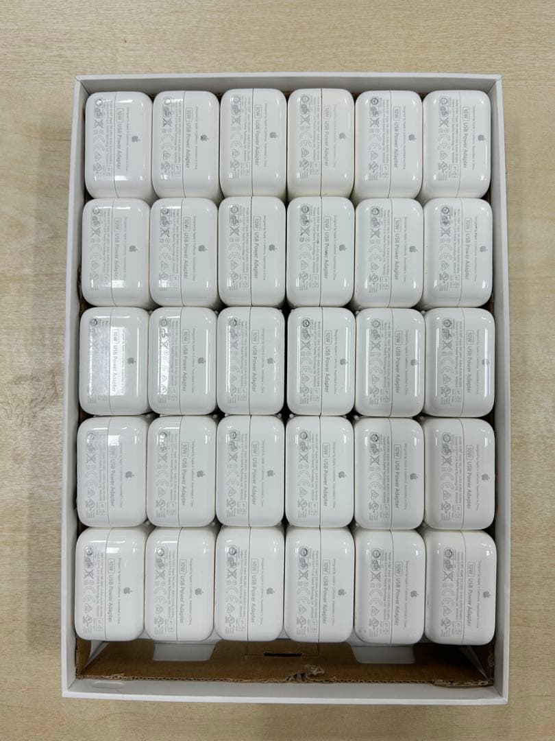  10W純正充電アダプタ　正規品 30個セット ②