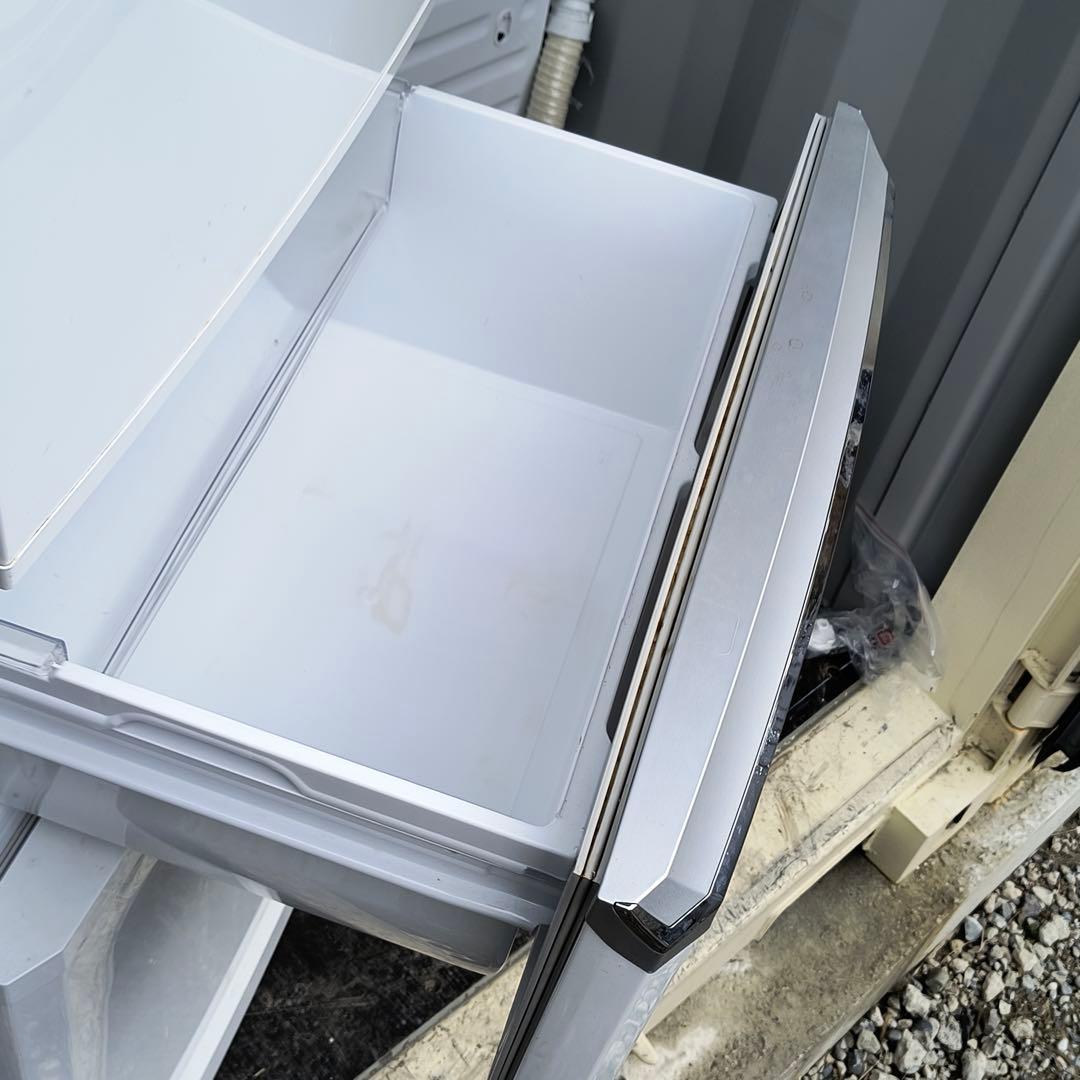 119運搬取付無料！パールホワイト純正三菱スリムLowボディ冷蔵庫！完動超美品！