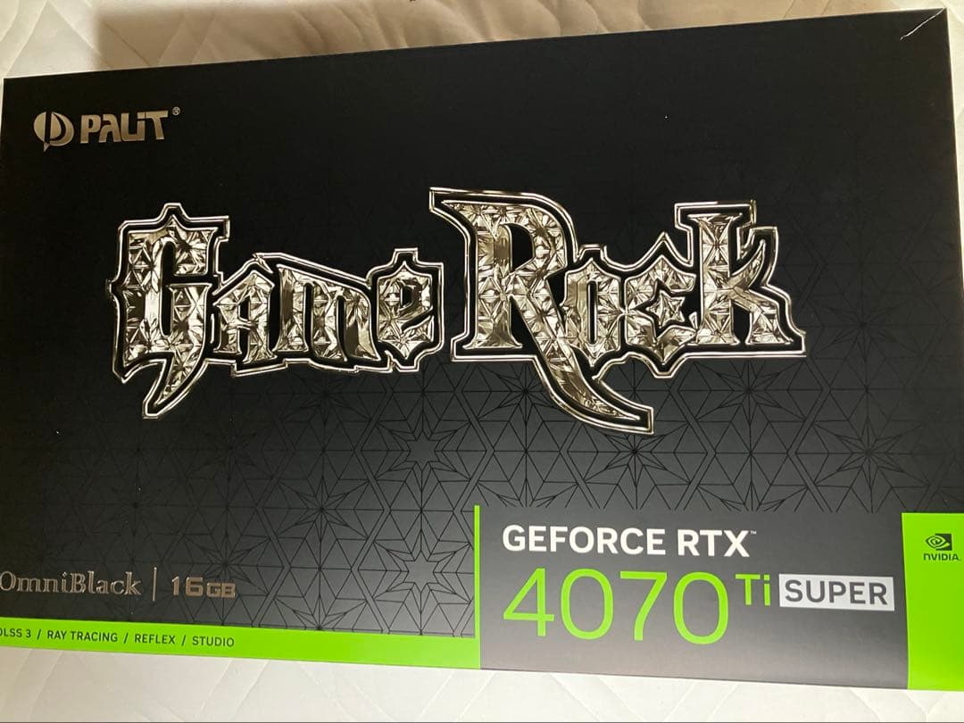 【中古】 RTX 4070 Ti SUPER GameRock 16GB