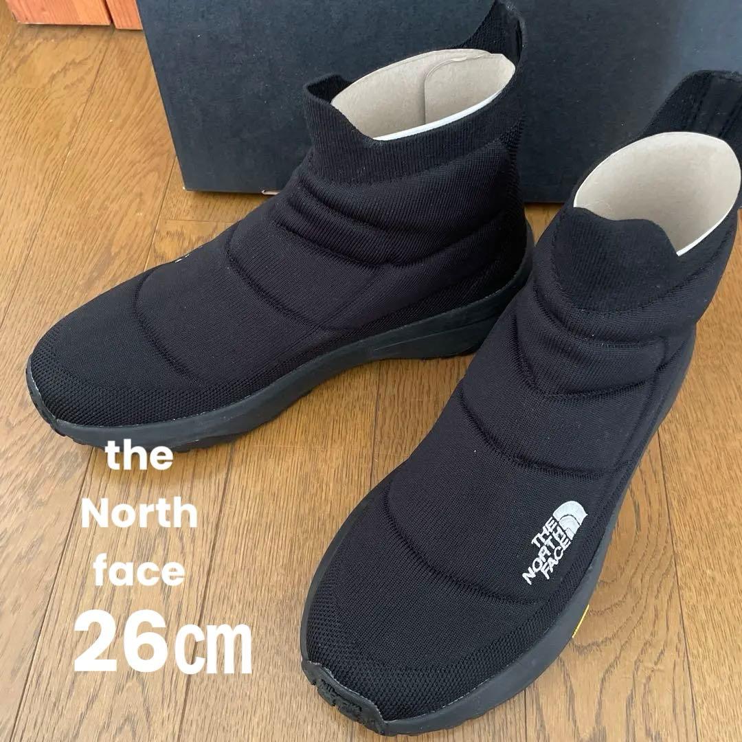 【THE NORTH FACE 】ニットハイカットシューズ ブラック　26㎝