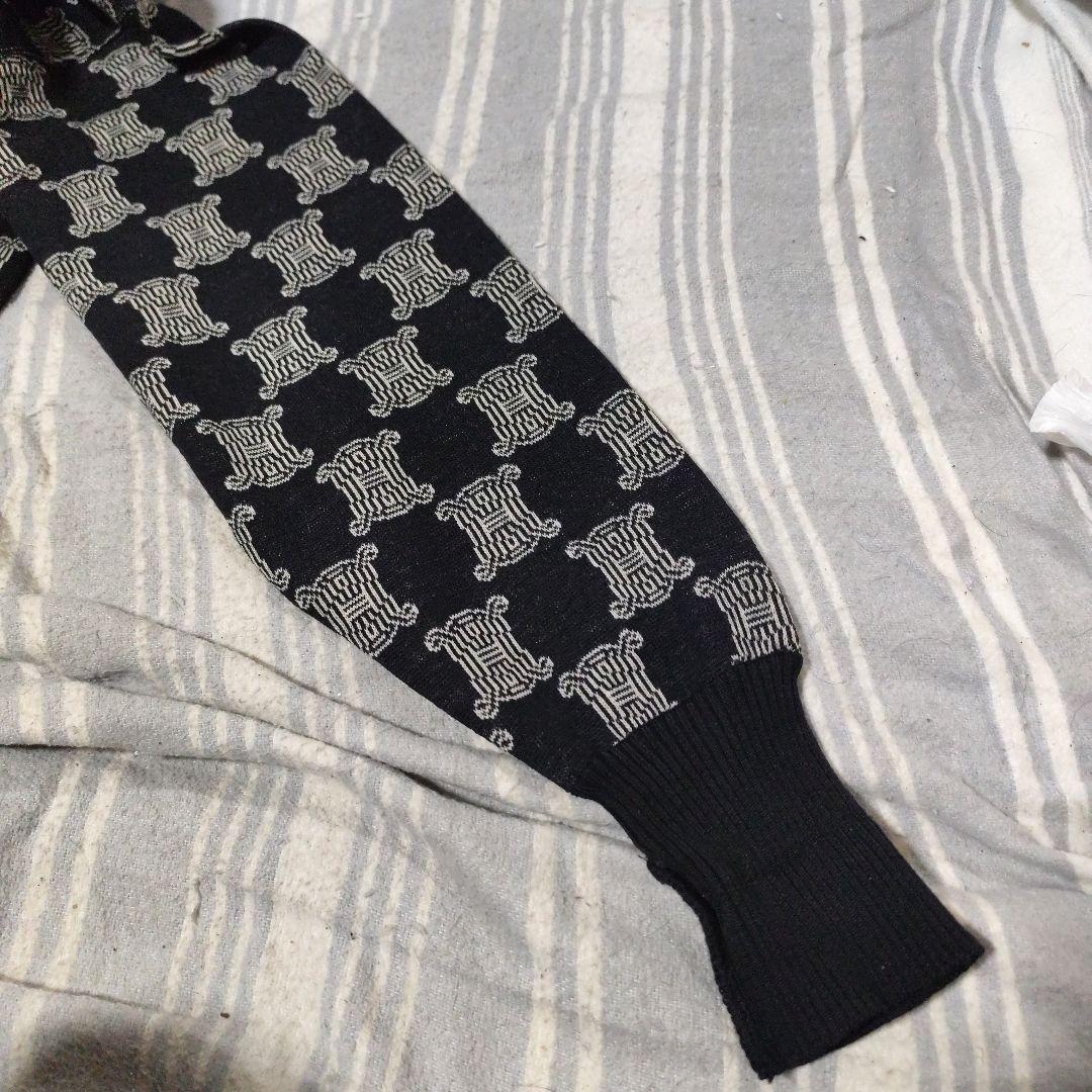 d*9様 CELINE　セリーヌ　カーディガン　ニット　ビンテージ　38