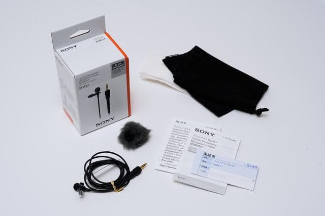 SONY ECM-L1 ソニーラベリアマイク