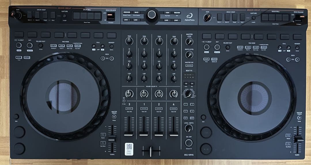 AlphaTheta DDJ-GRV6 カバー付　美品
