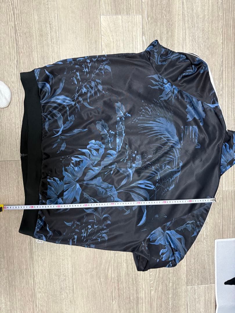 マチカフェさん専用ブラック/ブルー花柄 NIKE ナイキジャージ※お値下げ対応可