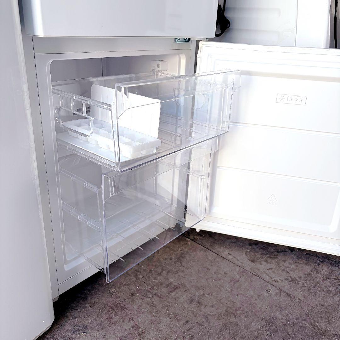 配送設置無料！純正Haierホワイト系2点セット！新生活・一人暮らし向け！超美品