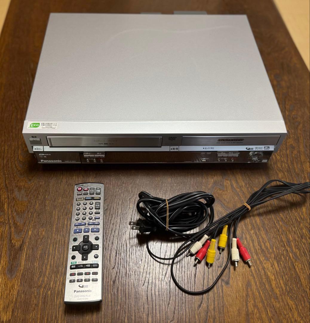 美品　Panasonic DMR-E150V VHS DVDプレーヤー