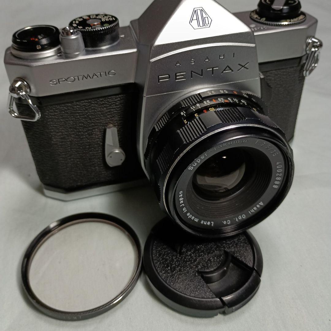 整備済 PENTAX SP +Super タクマー 55mm f1.8 完動品