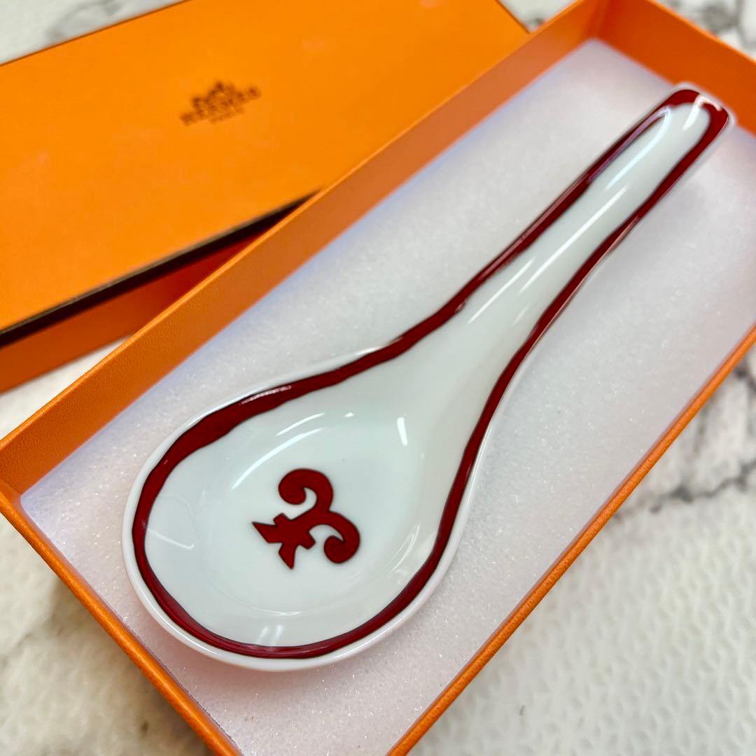 ★1 未使用 HERMES ガダルキヴィール レンゲ スプーン エルメス