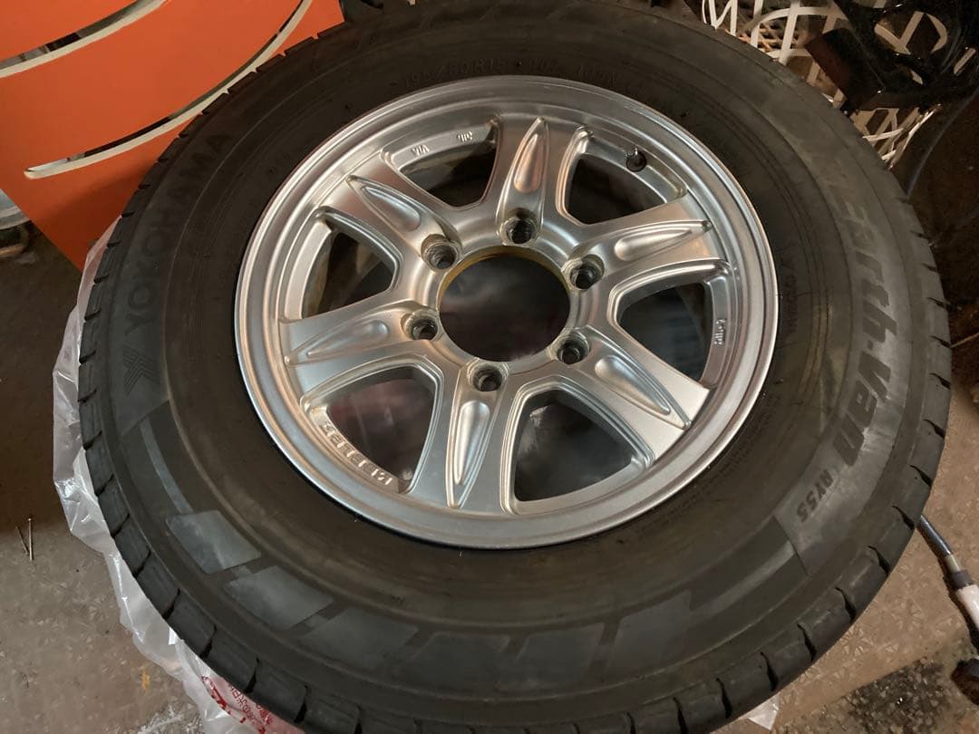 KEELER 6穴＋BluEarth-van 15インチ タイヤ・ホイールセット