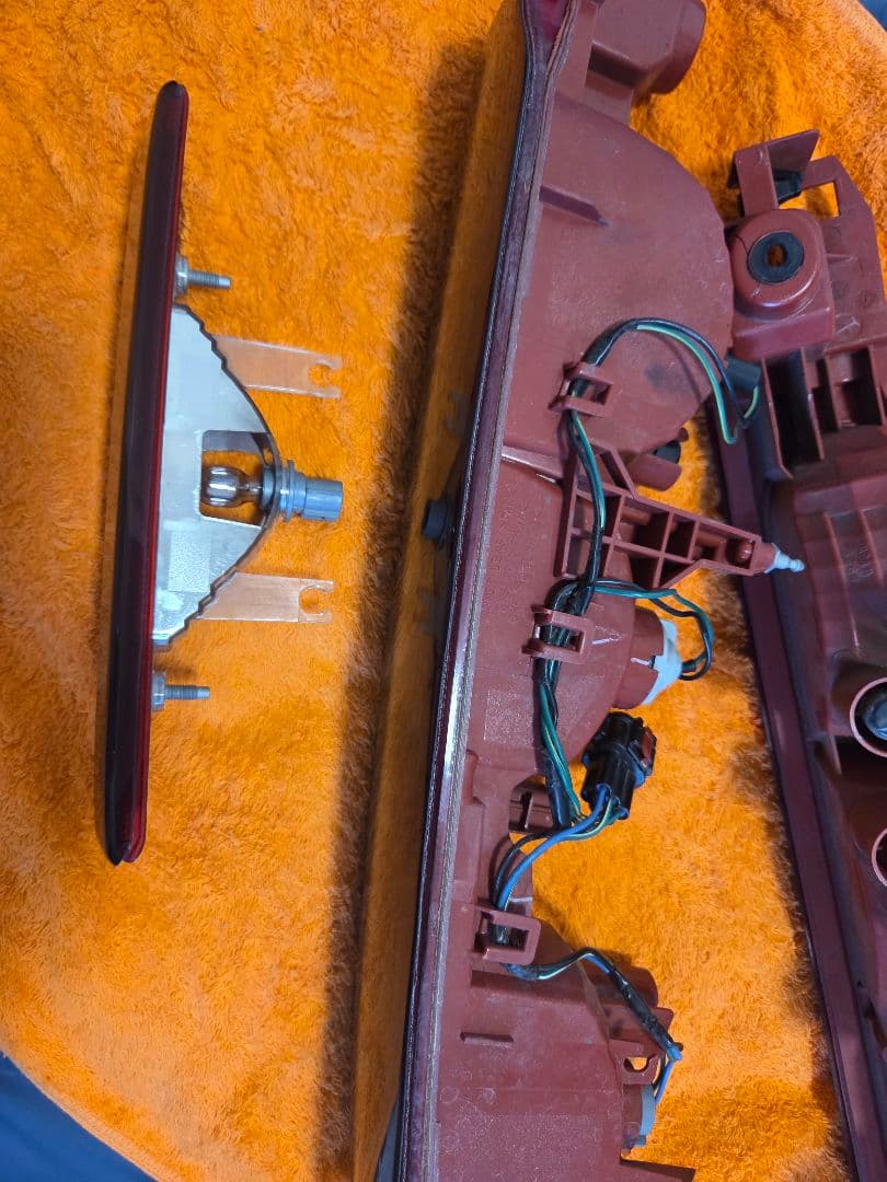 Z12キューブ スモークカバー貼り付けテールランプ ・ハイマウント4点セット