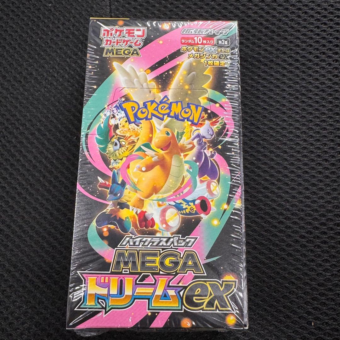 【シュリンク付き】ポケモンカード MEGA ドリームex 1BOX