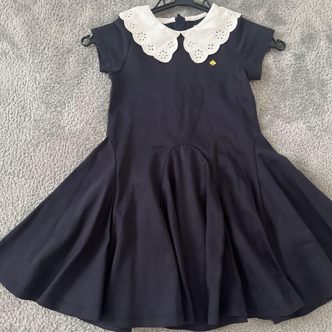 ケイトスペードニューヨーク　110 120 フォーマルワンピース　ツイード