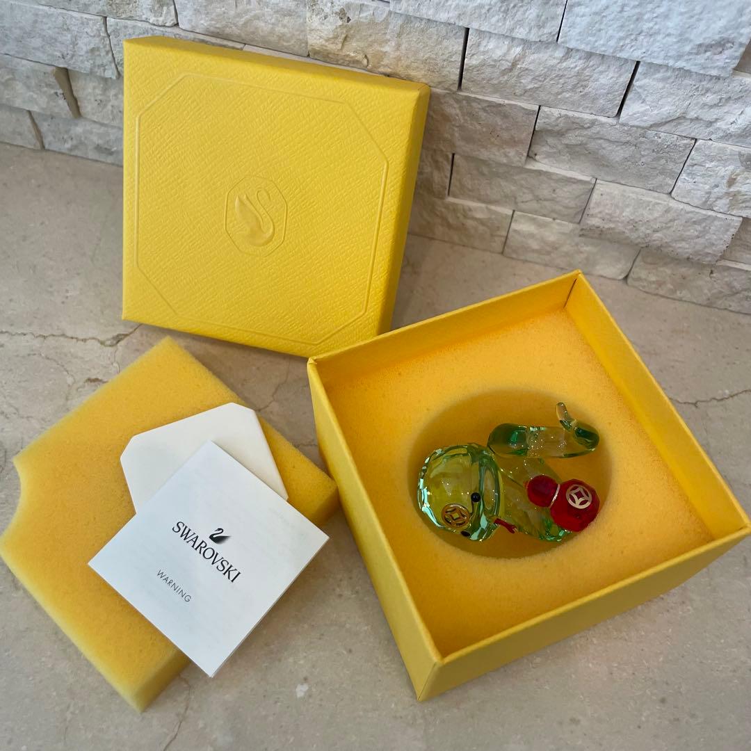 お値下げ‼️スワロフスキー. Asian Symbols キュートスネーク