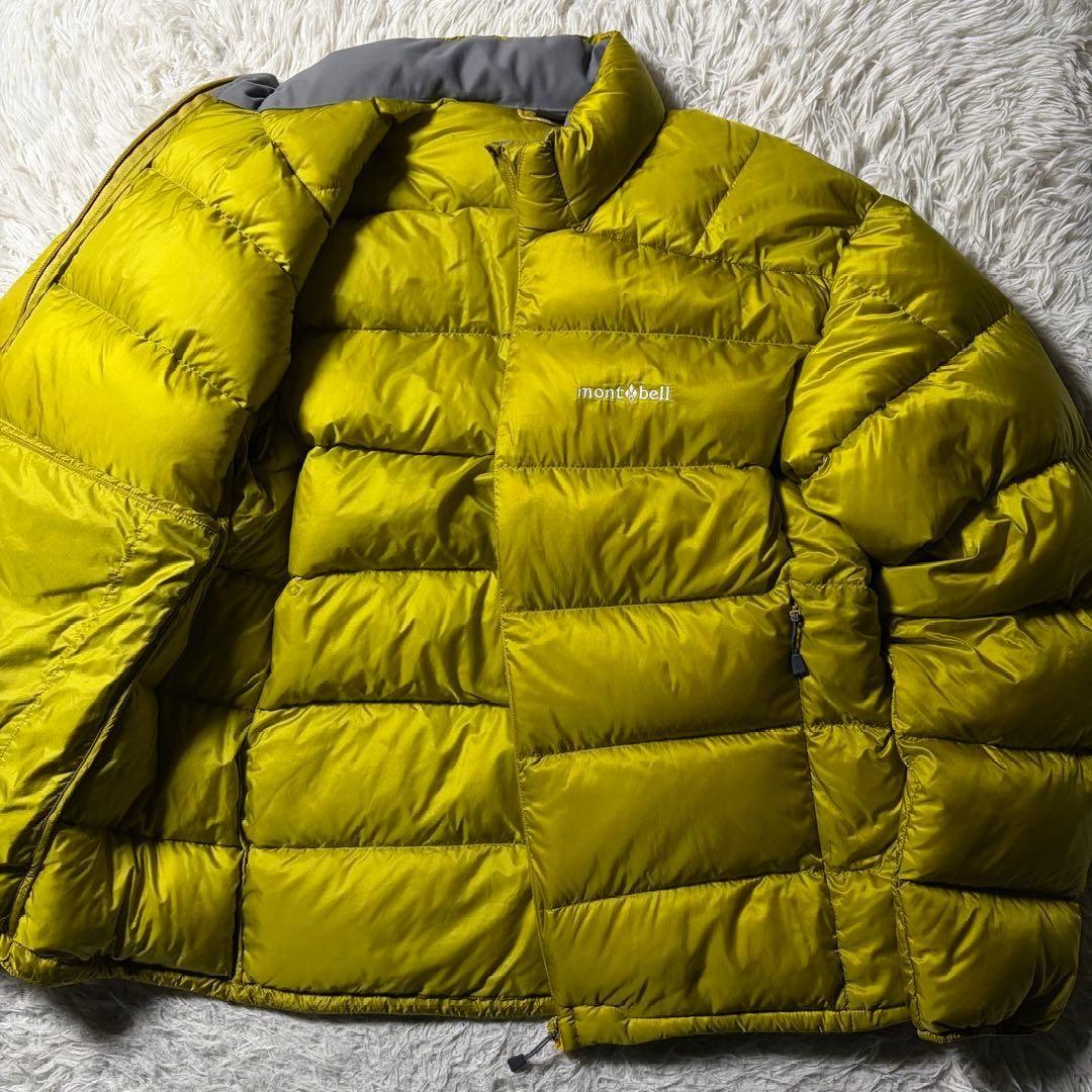 希少カラー■モンベル ライトアルパイン 800FP ダウンジャケット