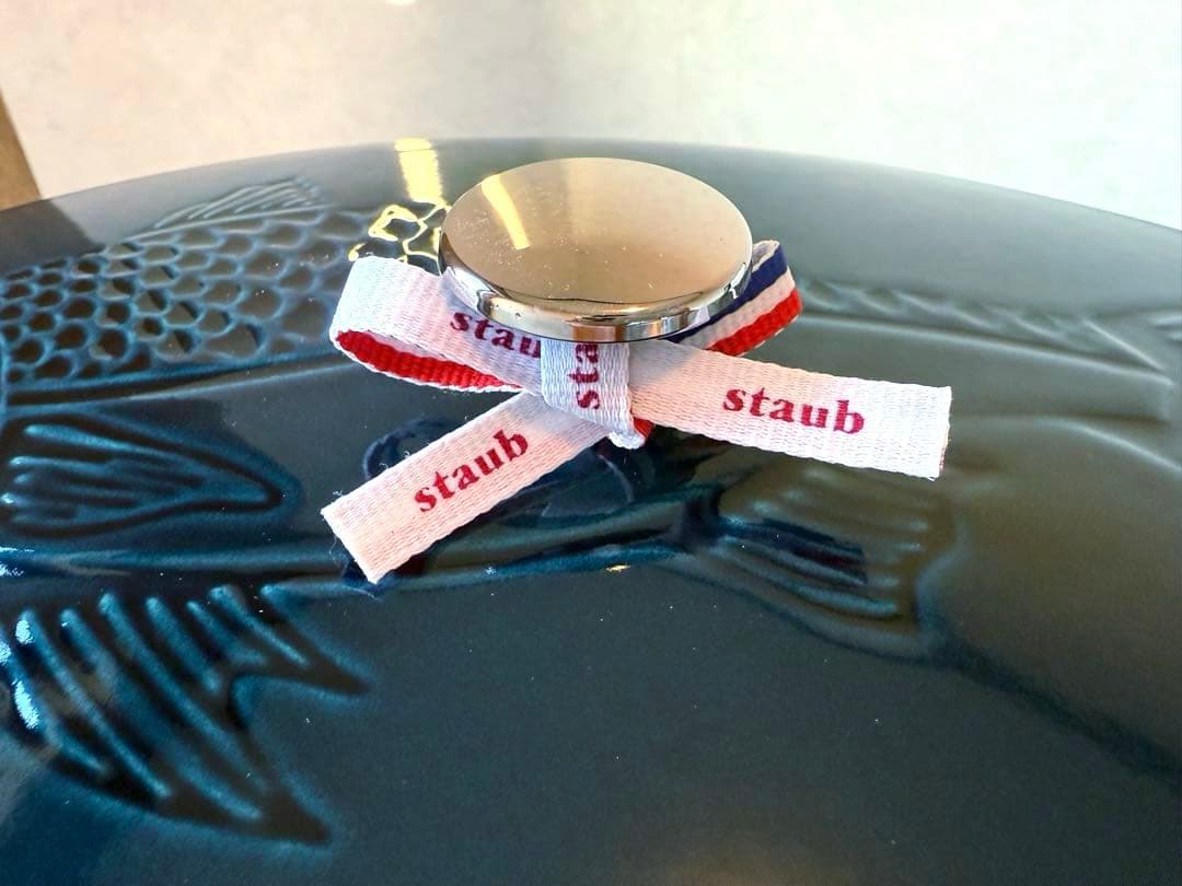 ストウブSTAUB新品未使用ラメールフィッシュオーバルホットプレート生涯保証付