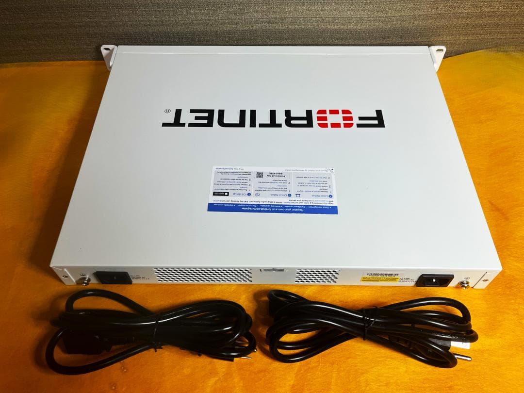 ■ ファイアウォール Fortinet Fortigate 200F ① 動作品