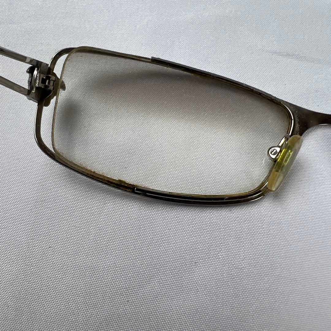 小物 VERSACE medusa square sunglasses silver