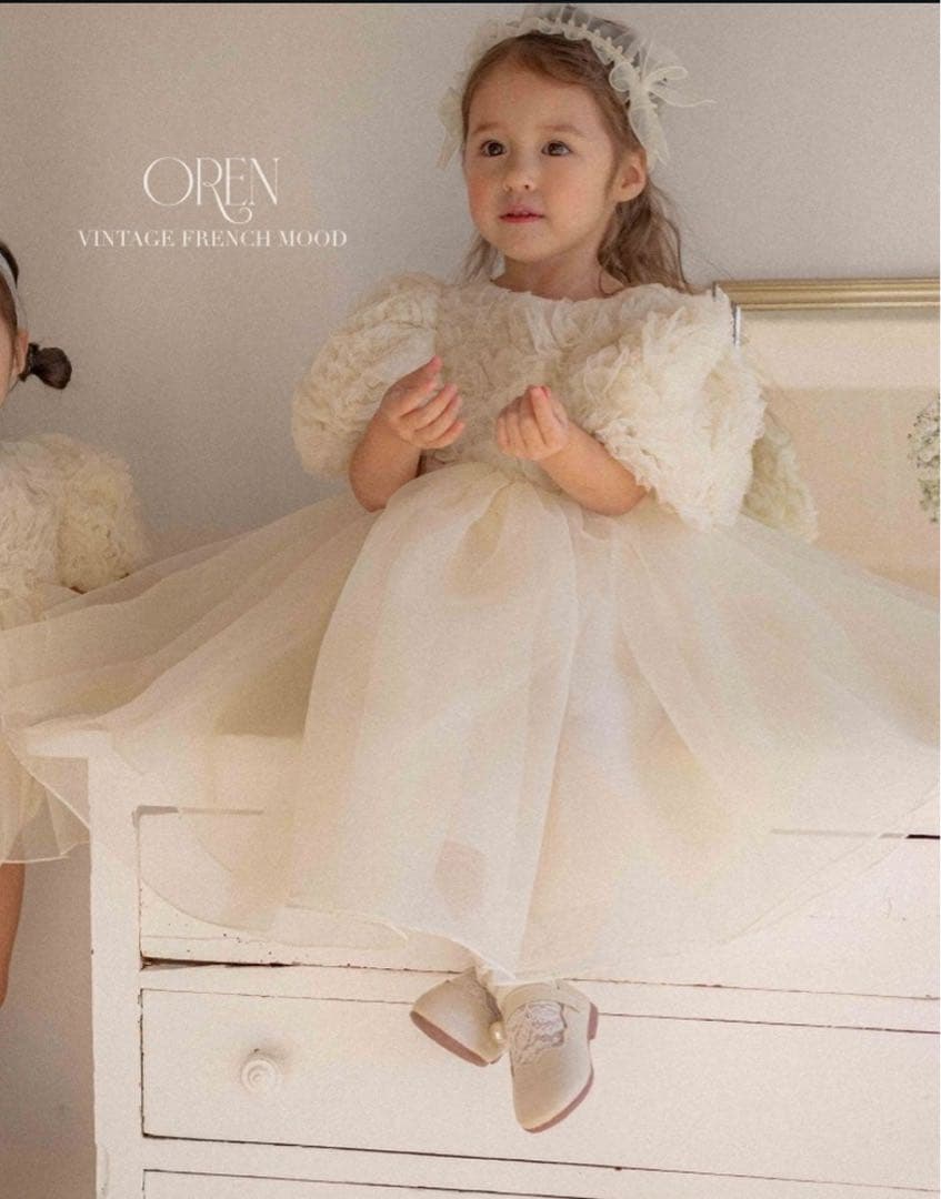 フォーマル・ドレス・スーツ Blooming Rose Pearl Dress M(100) / OREN