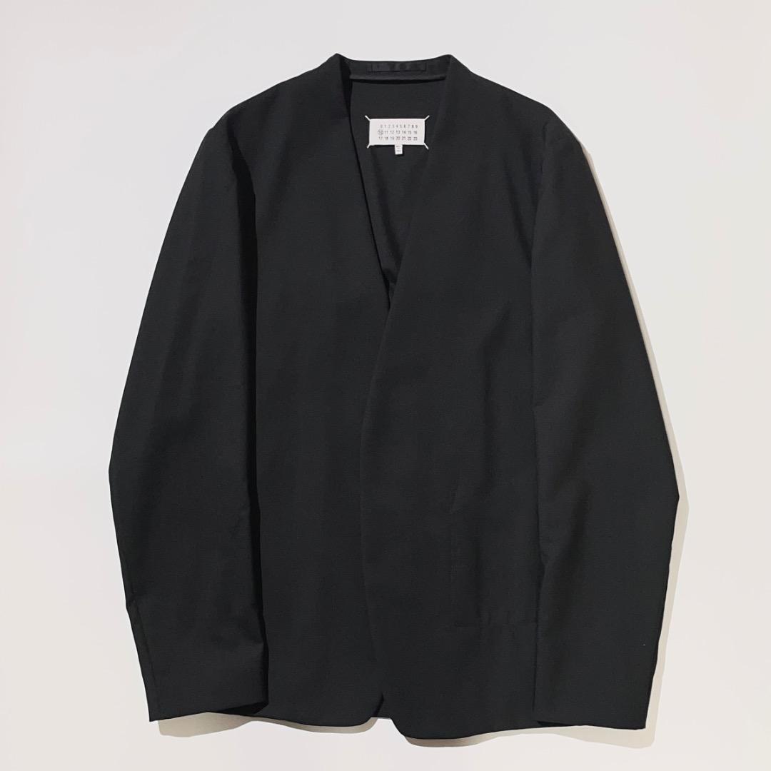 19aw Maison Margiela 10 ウールノーカラージャケット