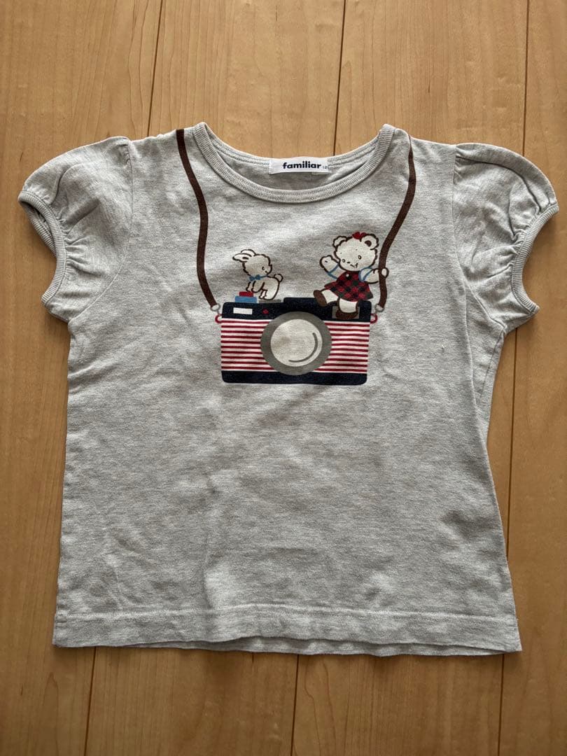 ファミリア　120 ワンピTシャツボトムスセット売り