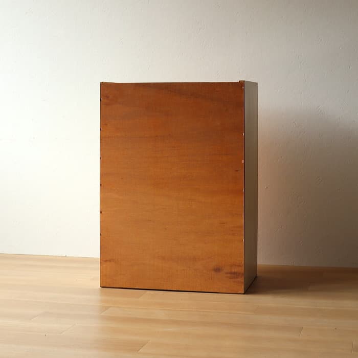 レトロポップ 整理タンス 昭和レトロ おもちゃ箱 スペースエイジ 黄色