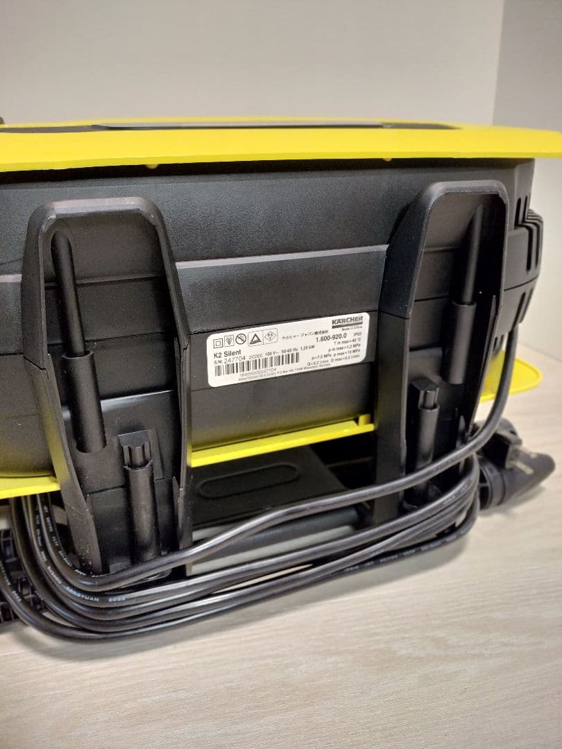 美品 ケルヒャー K2 サイレント 高圧洗浄機+ デッキブラシ+自吸水ホース