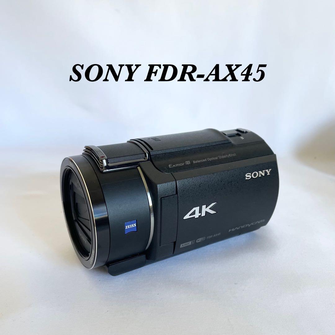 【完動美品】SONY FDR-AX45 ビデオカメラ 動作確認済み