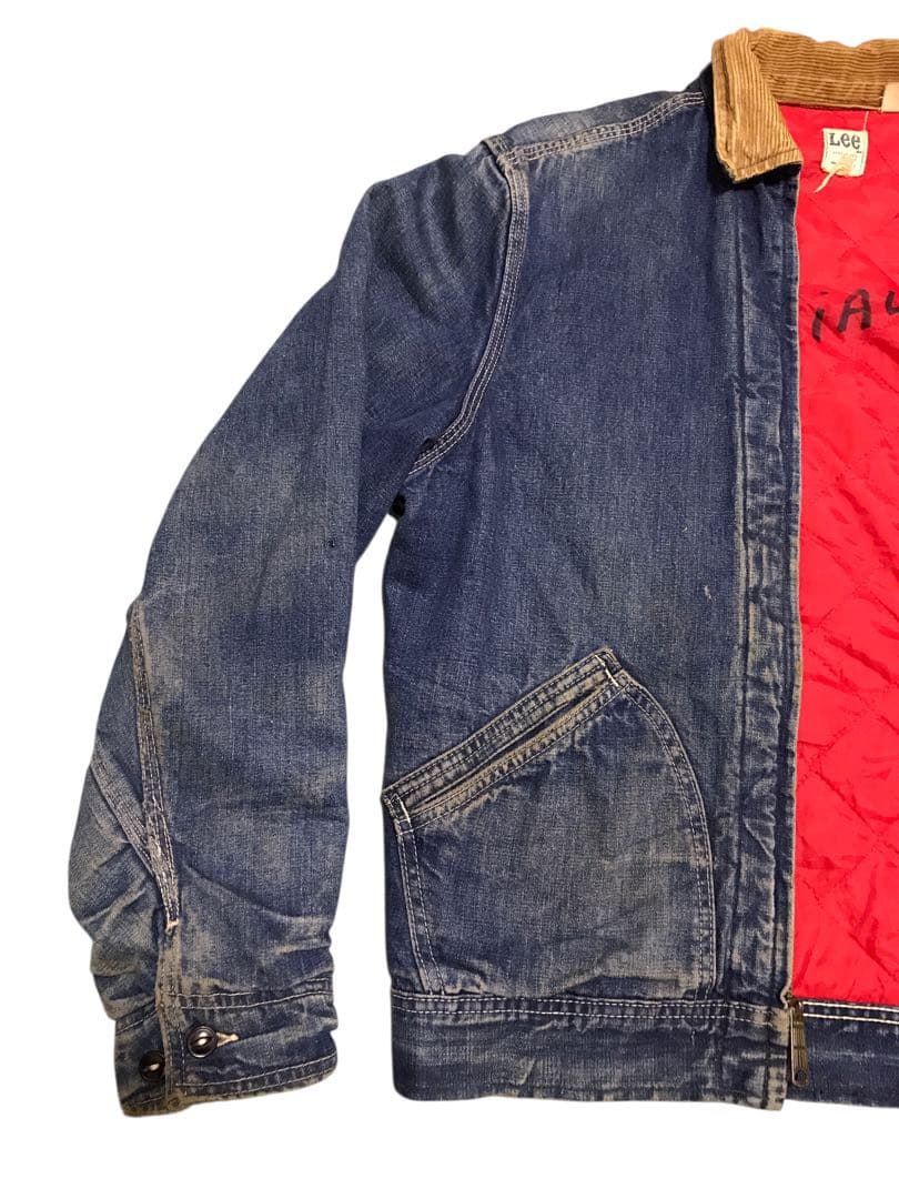 vintage 70s Lee 191-LB 裏地キルティング インディゴデニム
