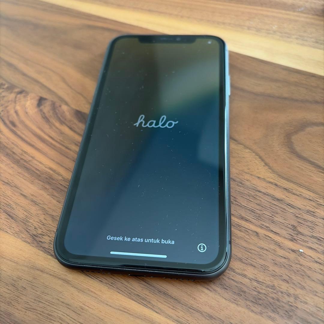 Apple iPhone 11 ブラック 本体(face id使えません)