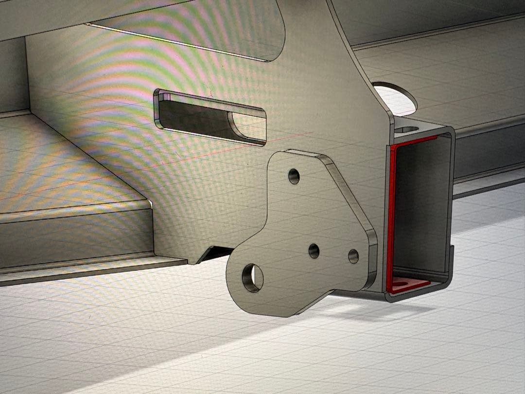 ロッキー　ランドクルーザー80 バンパー