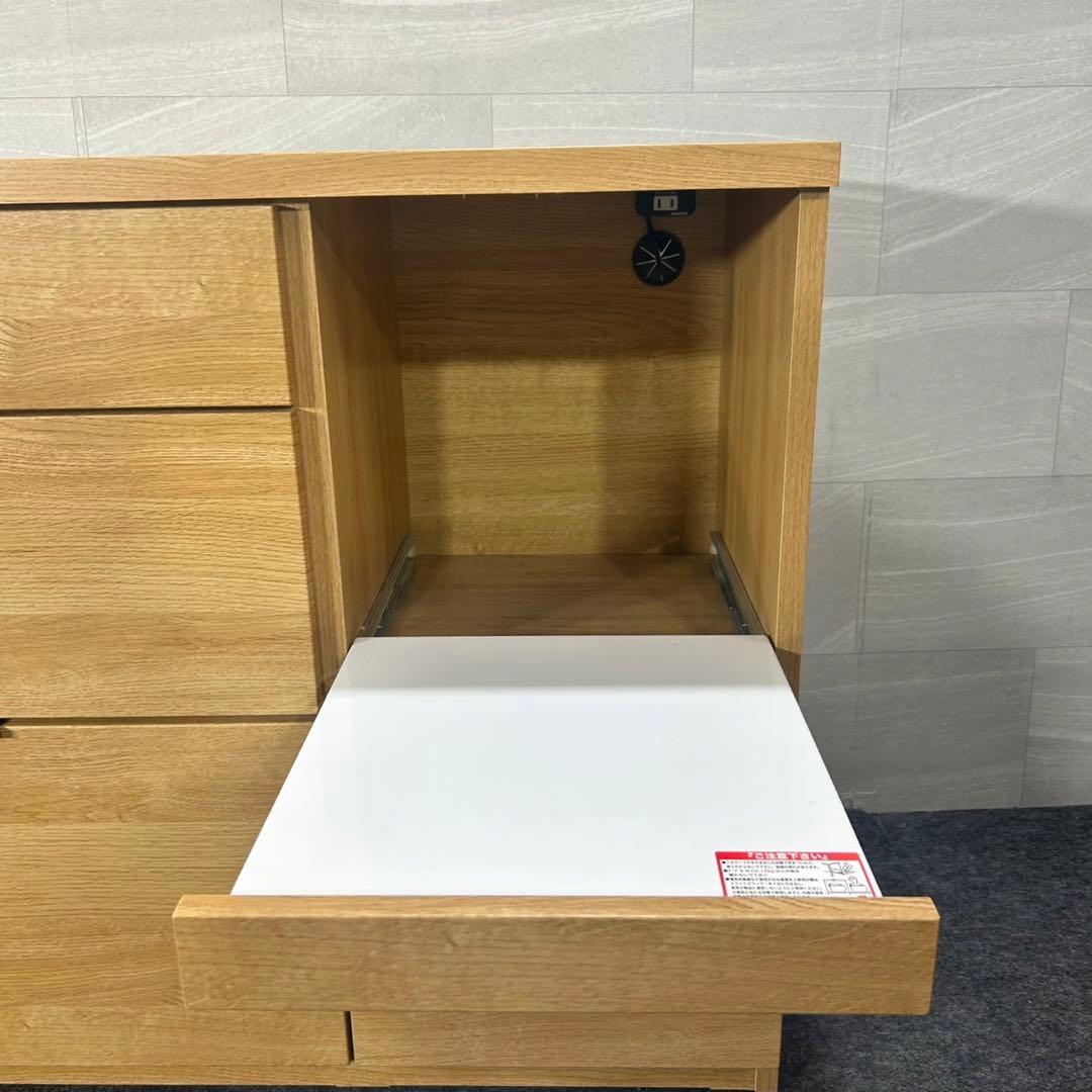 ニトリ キッチンカウンター エトナ105CT 食器棚 幅105cm d4286